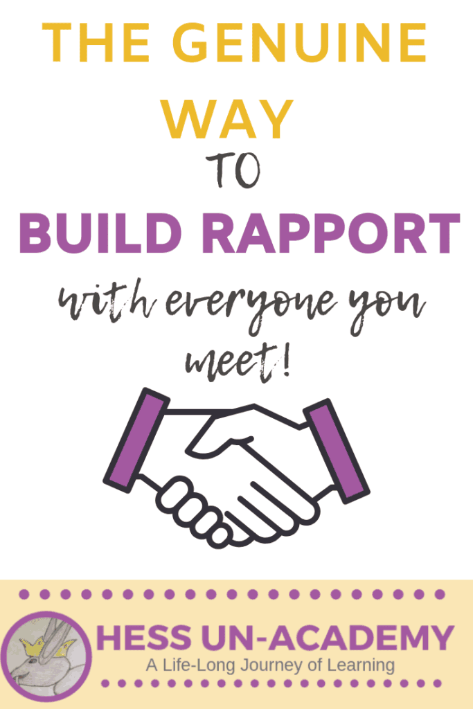 Learning names is an easy way to build rapport with everybody you meet!  Learning people's names is an important success principle.  Teaching kids life skills such as remembering names can be hard.  But it is so important!