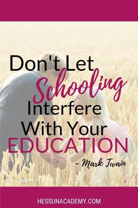 The Best Funny Homeschool Quotes and Memes (2025 Update) 27 Funny homeschool quotes by Mark Twain don't let schooling interfere with your education