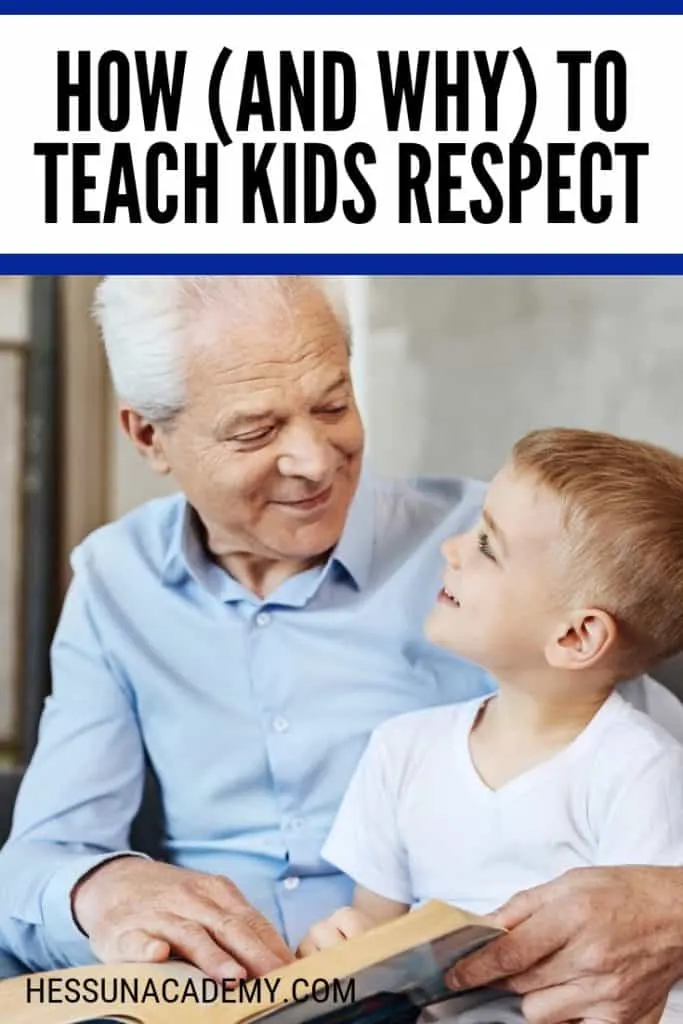 How (and Why) to Teach Kids Respect 5 grandpa and grandson reading a book about respect