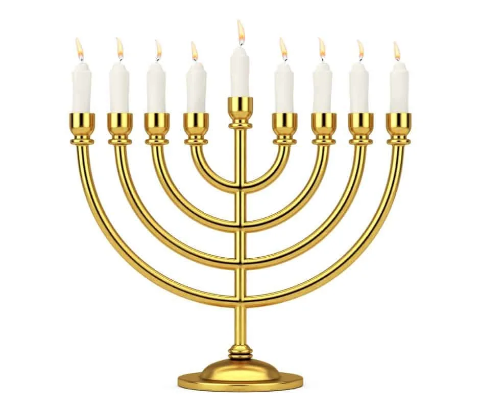 Learning About Chanukah In Our Homeschool 3 Chanukah Menorah