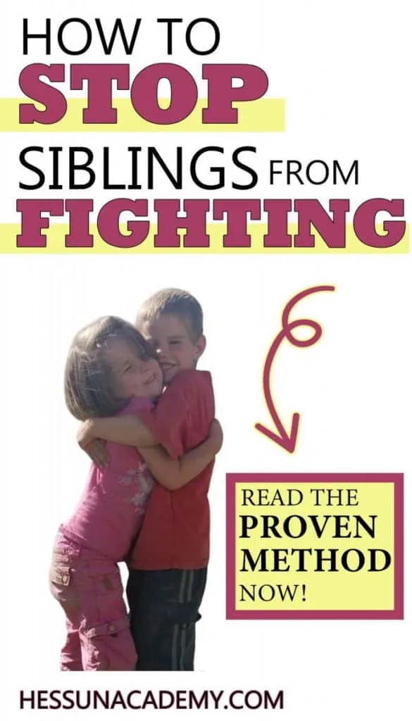 How To Help Siblings Get Along For Good 6 Boy and girl siblings getting along and hugging