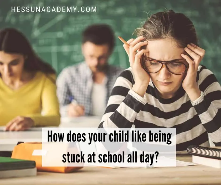 The Best Funny Homeschool Quotes and Memes (2025 Update) 48 Funny homeschool meme about a Frustrated teenager stuck in public school all day