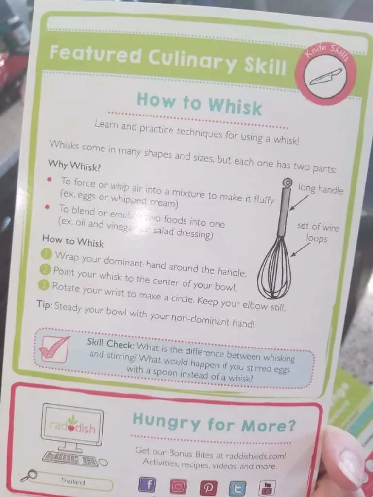 Why Try a Kids Cooking Box? 9 Raddish cooking club culinary lessons