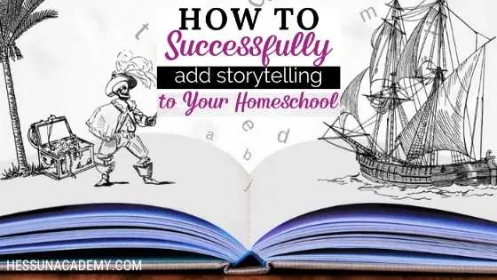 Practical Storytelling How-Tos for Beginners 1 Open book about storytelling how to with pirate and ship popping out of the pages