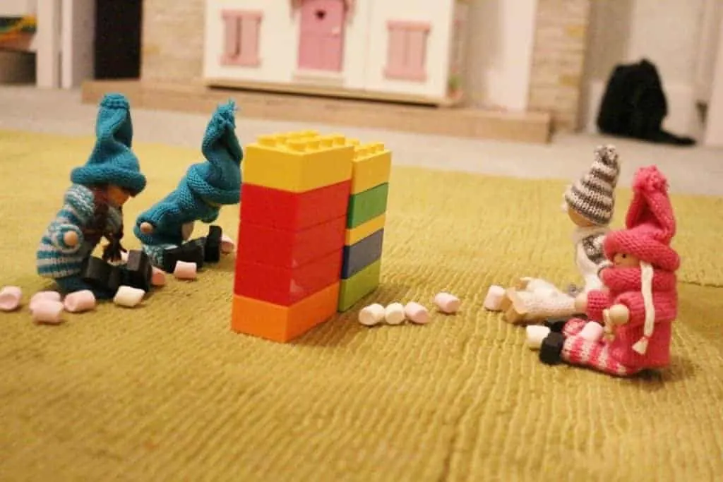 6+ Christian Alternatives to Elf on the Shelf 10 Kindness elves having a snowball fight with Christian alternatives for elf on the shelf ideas