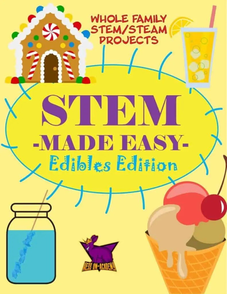 STEM Made Easy Books For Kids Ages 3-19 8 STEM Made Easy Edible STEM Projects for Kids