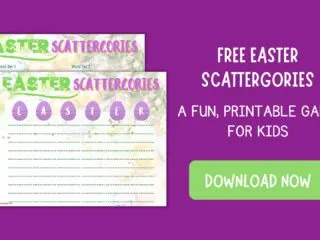 Easter Scattergories