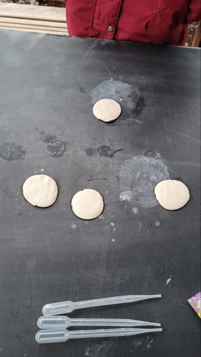 DIY Seed Bomb STEM Project for Kids 5 Kneading clay for DIY seed bombs