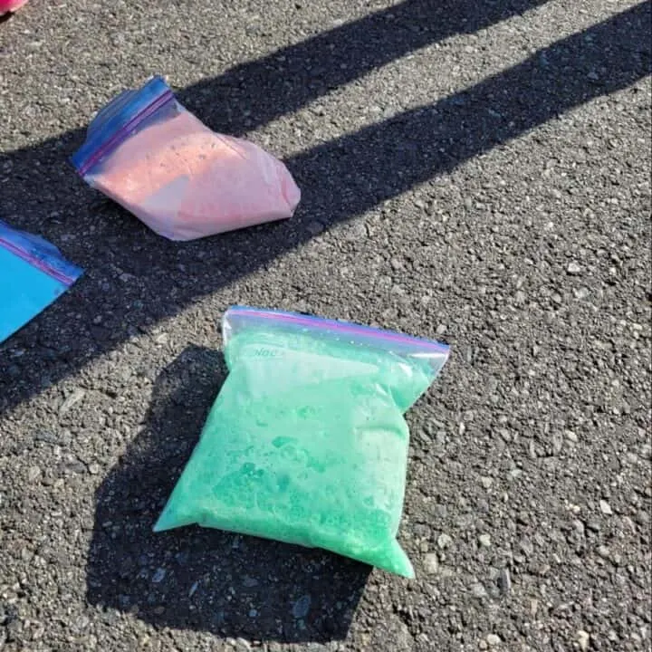 Come Together Kids: Exploding Sandwich Bag experiment