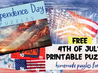 free printable 4th of July puzzles for kids
