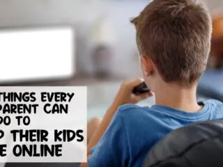 teen watching a screen learning 9 things every parent can do to keep their kids safe online