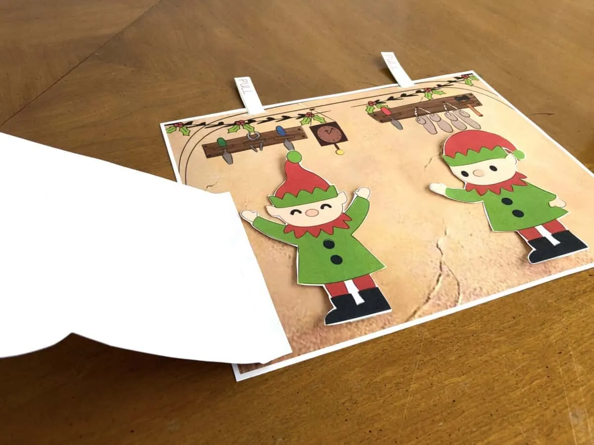 Christmas Craft - The Elves and The Shoemaker Learning Adventure 9 Elves and the Shoemaker Christmas craft tutorial pictures