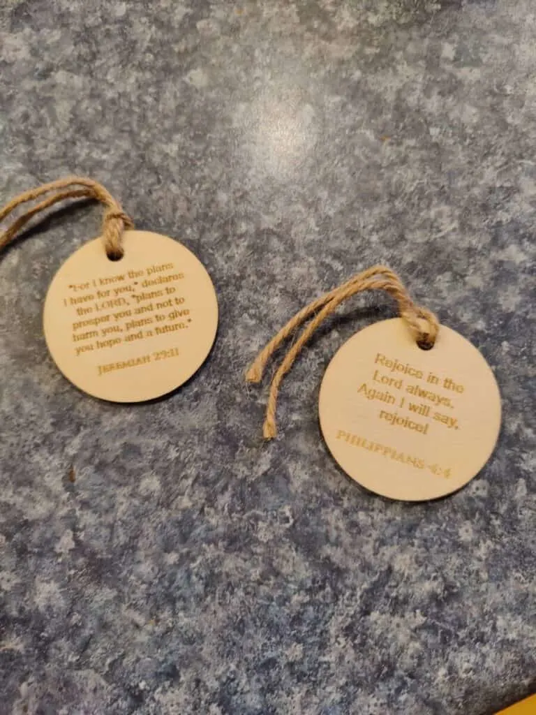 6+ Christian Alternatives to Elf on the Shelf 4 wooden countdown devotional circles from The Wise Men Journey Christian Elf on the Shelf