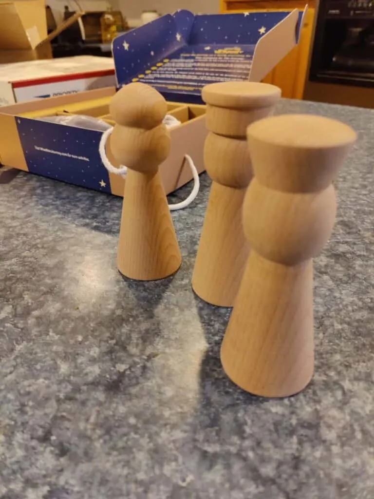 6+ Christian Alternatives to Elf on the Shelf 5 wooden wise men figurines from The Wise Men Journey Christian Elf on the Shelf