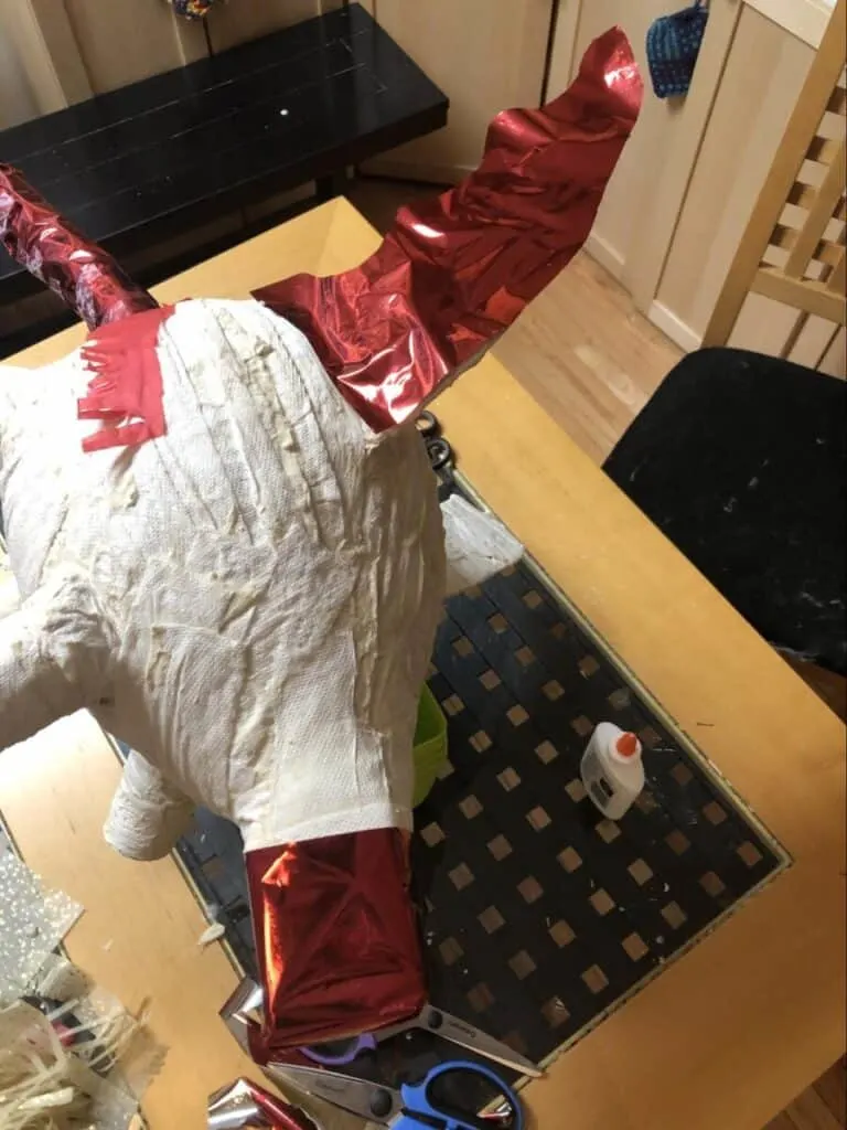 Paper Mache Dragon STEM and Craft Project Tutorial 16 paper mache dragon wings