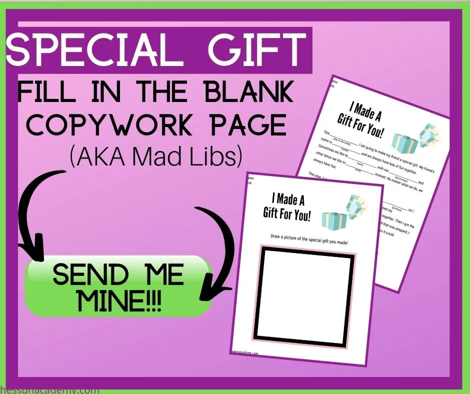 Special Gift - Free Mad Libs Printable Page 2 Special Gift - Free Mad Libs Printable Page 3