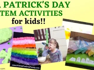 preview of fun St Patrick's Day STEM activities for kids