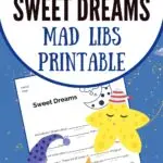 Free Sweet Dreams Sleepover Mad Libs Printable Template - Hess UnAcademy