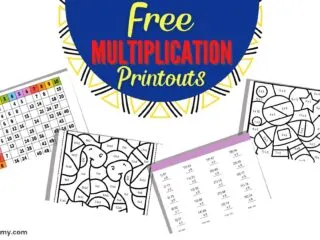 preview of some free multiplication printouts