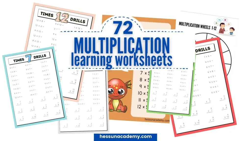 Learning Multiplication Worksheets 12 preview of some free learning multiplication worksheets for kids