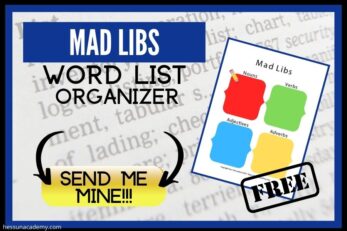 How To Make Your Own Mad Libs - Hess UnAcademy