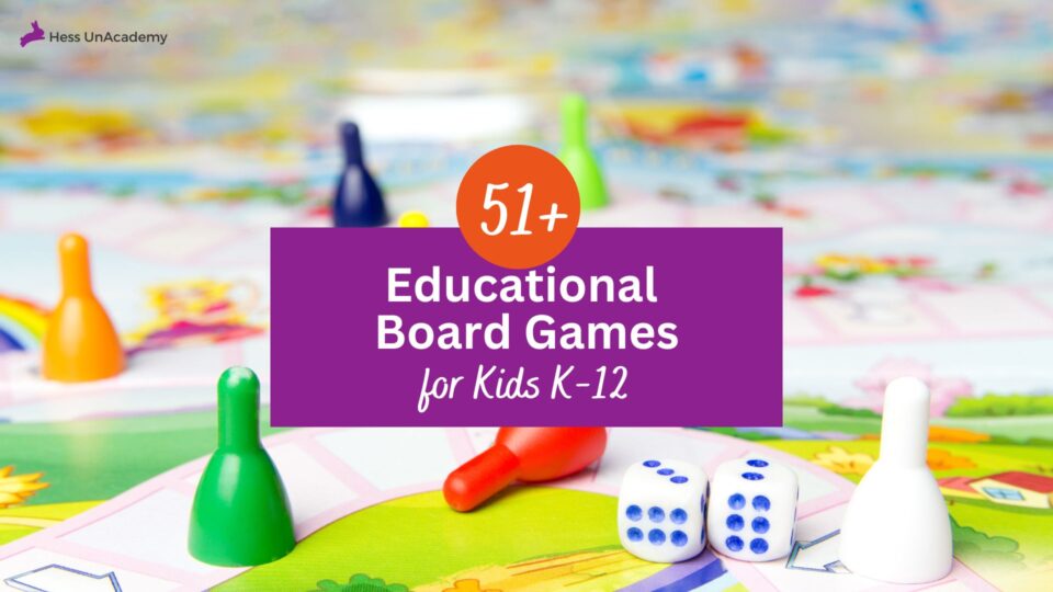 51+ Best Educational Board Games for K-12 Learning Fun