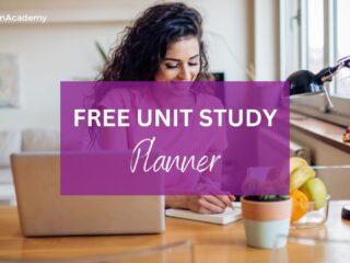 Free Unit Study Planner