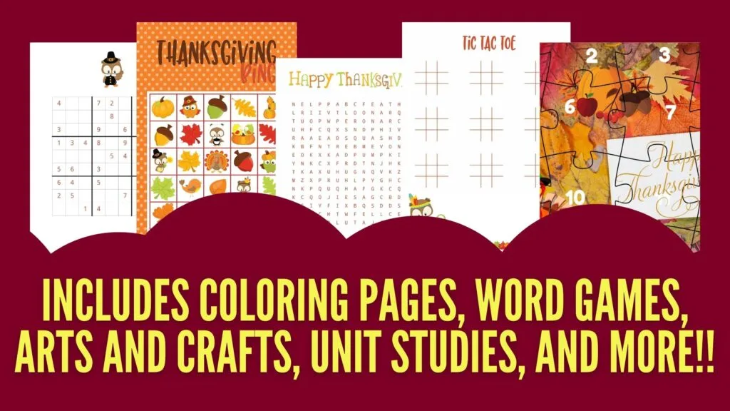 Thanksgiving Bundle of Activities and Resources 3 Thanksgiving Bundle of Activities and Resources 3