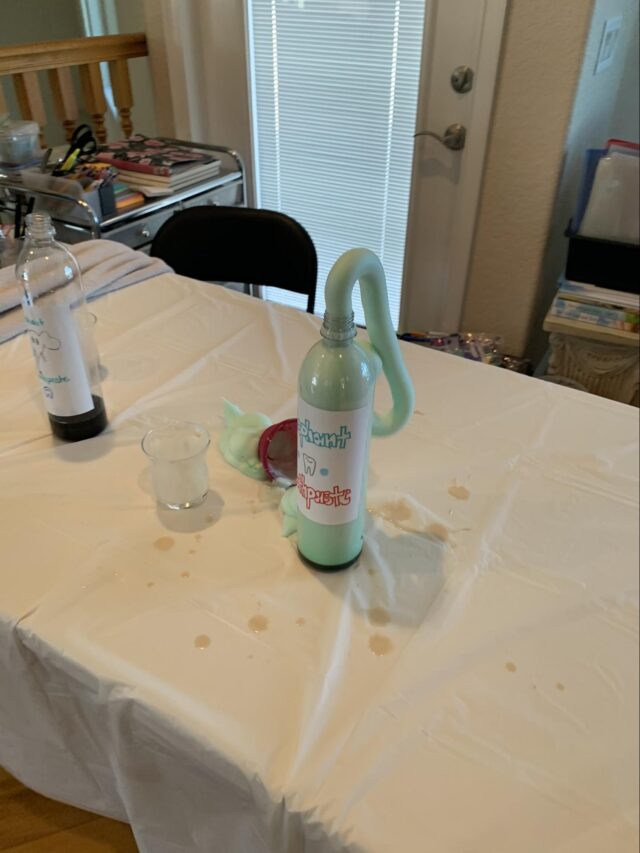 elephant toothpaste experiment ingredients without yeast