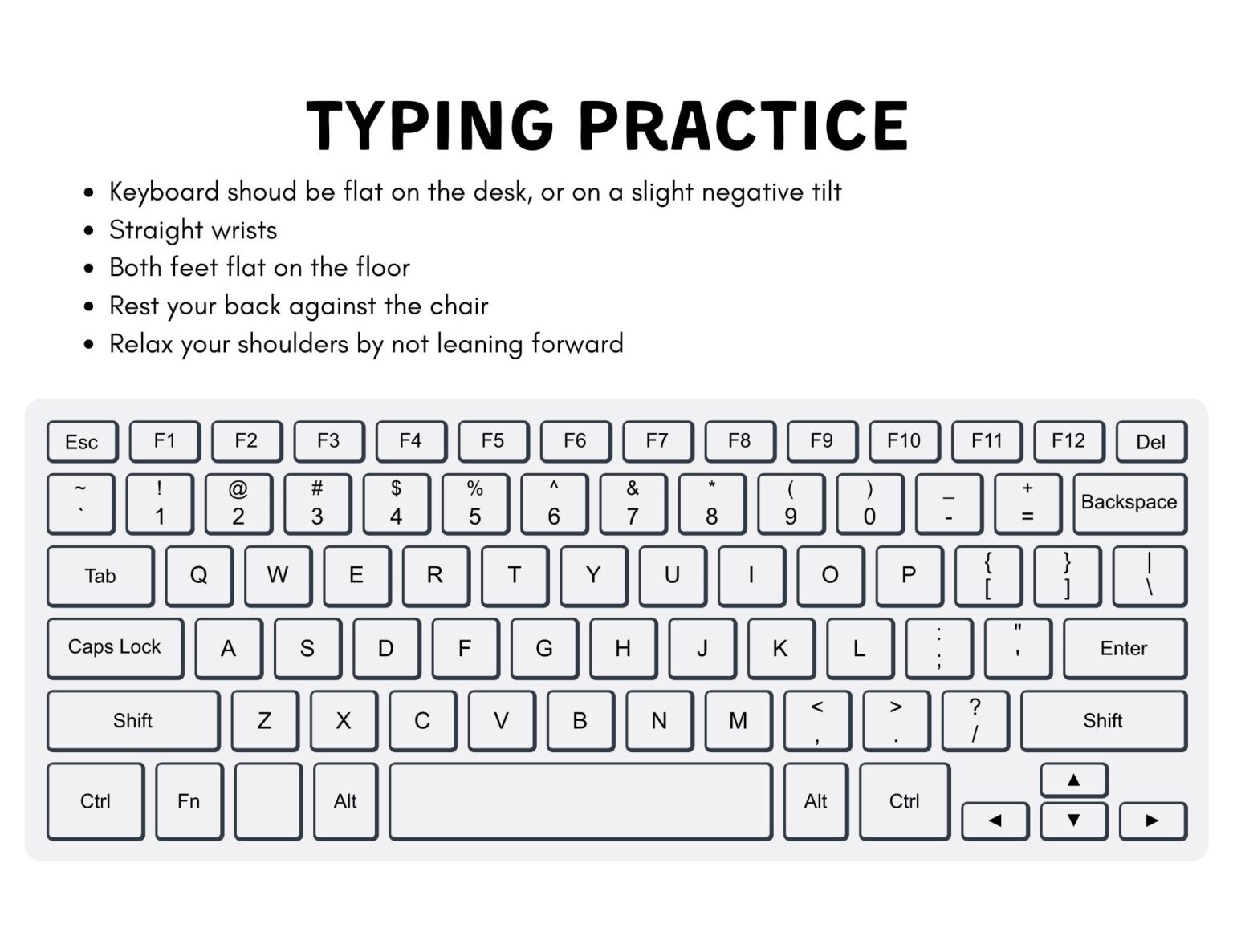 fun typing assignments