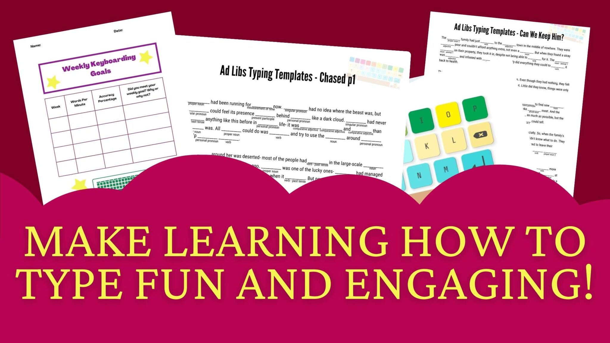 Ad Libs Typing Templates - Hess UnAcademy