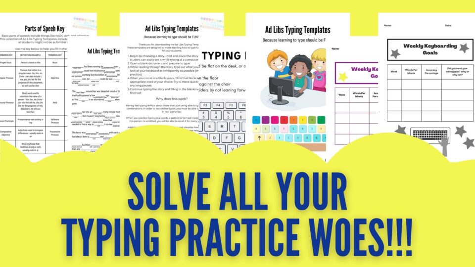Ad Libs Typing Templates - Hess UnAcademy