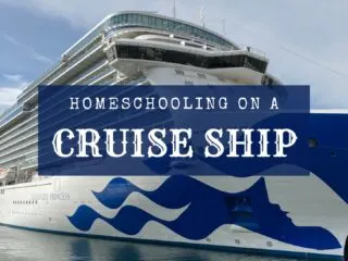 homeschooling on a cruise
