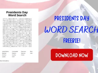 free presidents day word search for kids