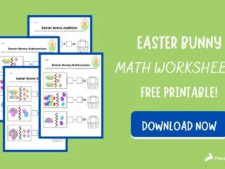 Easter Bunny Math Worksheets