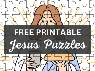 Free Printable Jesus Puzzle
