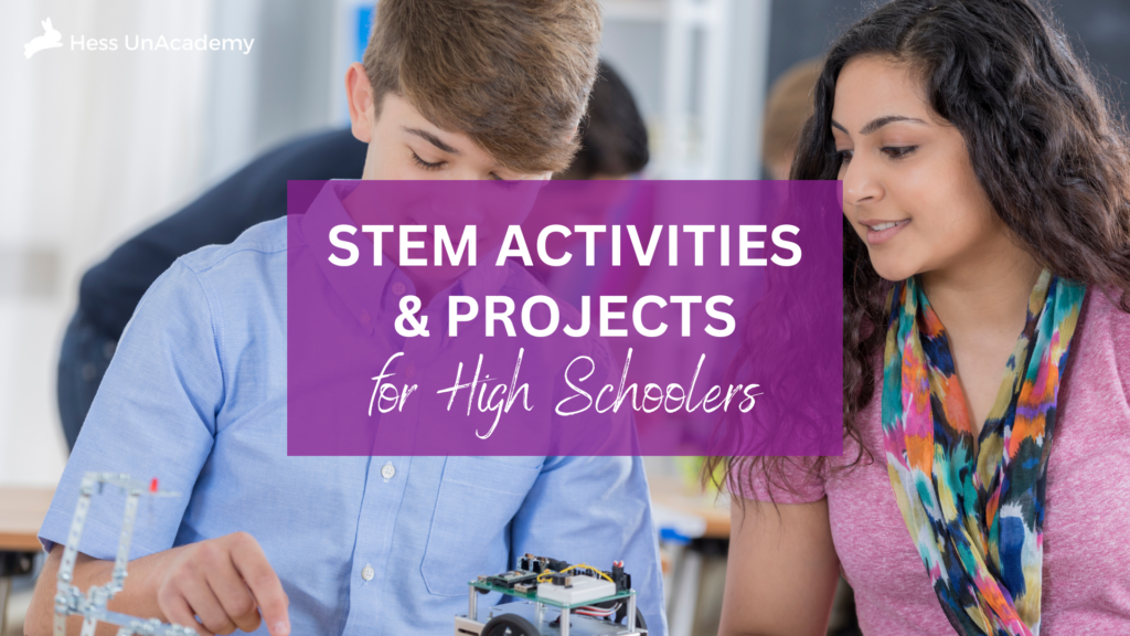 stem activities for high school