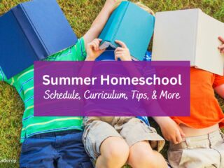 summer homeschool schedule