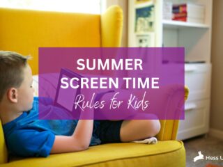 Summer Screen Time Rules for Kids