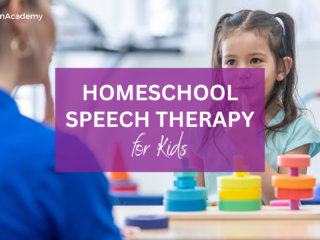 speech therapy for homeschool