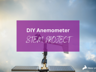 DIY anemometer