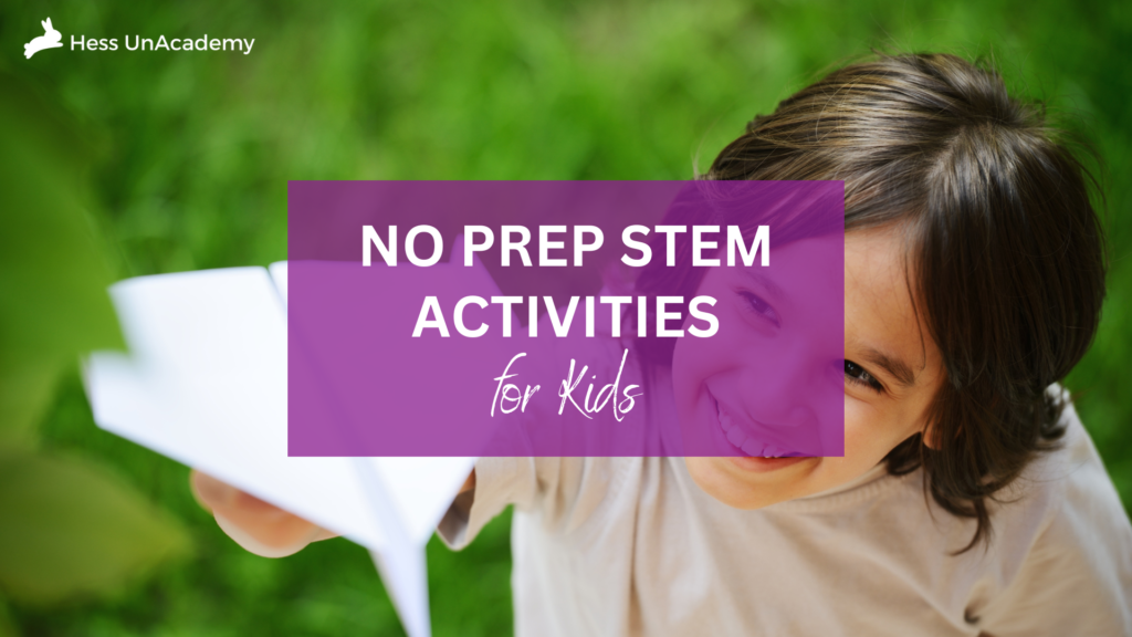 The 9 Best No Prep STEM Activities & Projects 1 no prep stem activities