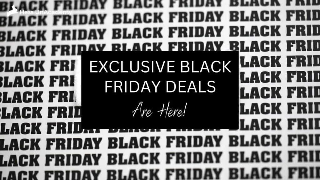 Black Friday Starts Now: Grab These Early Deals Before They're Gone! 1 BFCM with exclusive deals