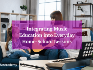 High‑resolution illustration for Integrating Music Education into Everyday Home‑school Lessons