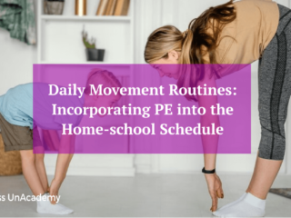 High‑resolution illustration for Daily Movement Routines: Incorporating PE into the Home‑school Schedule