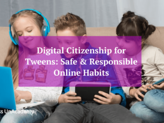 High‑resolution illustration for digital-citizenship-for-tweens-safe-responsible-online-habits