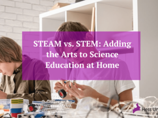 High-resolution illustration for STEAM Education at Home: STEAM vs. STEM
