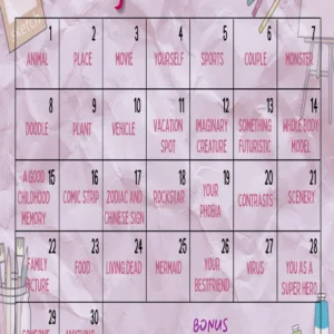 30 Day Drawing Challenge for Kids