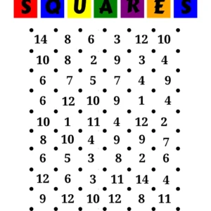 Addition Squares Game