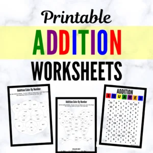 Addition Worksheets